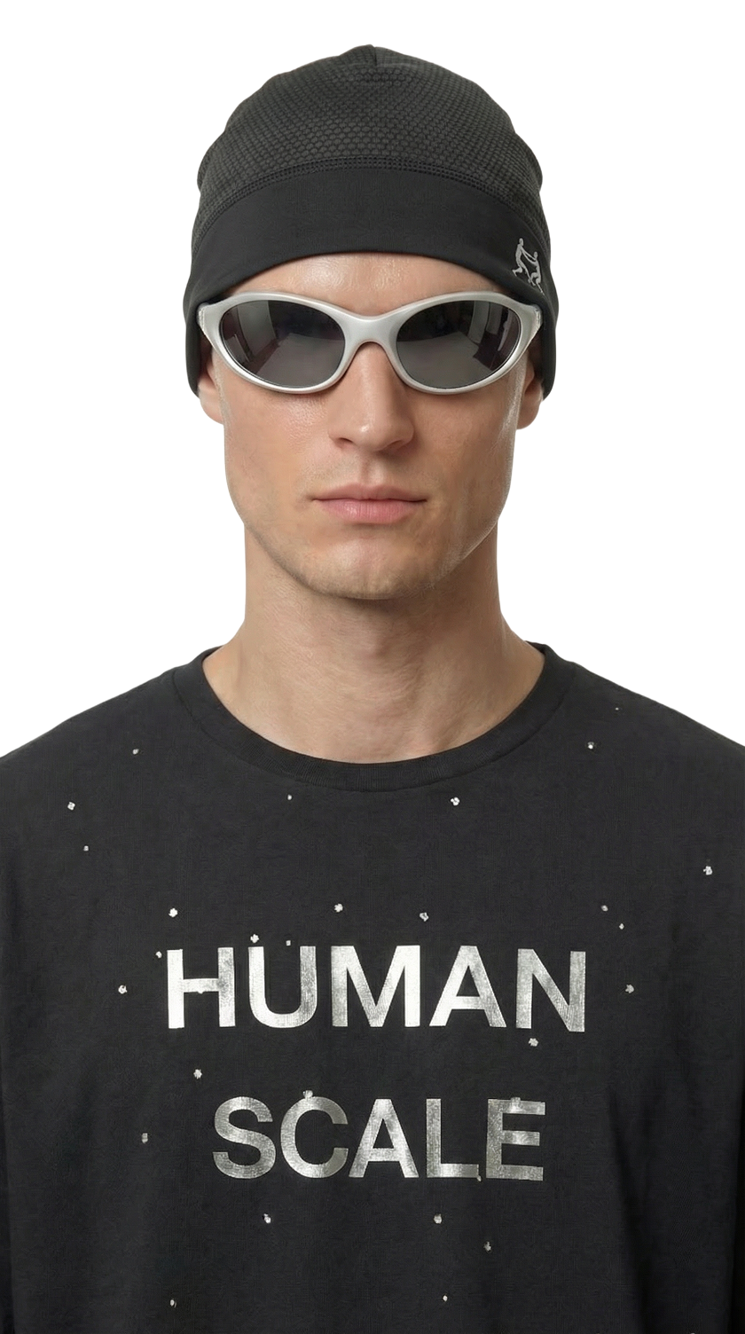 Human Scale Club Cap — Drop 01 cap — front view