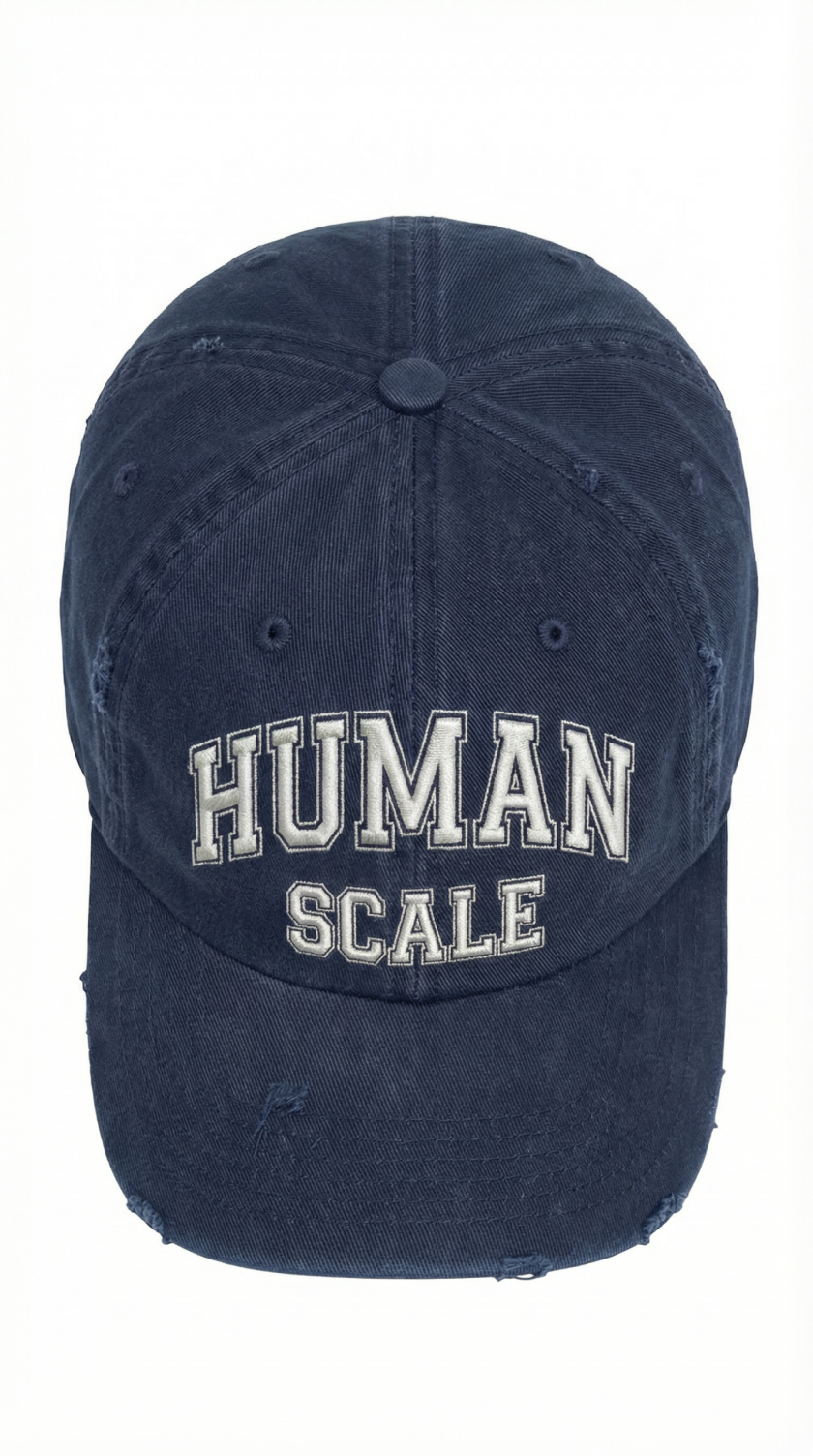 Human Scale Club Cap — Drop 01 cap