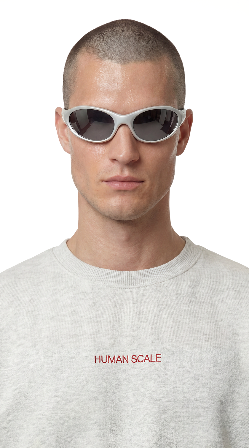 Human Scale Crewneck Anatomy — Drop 01 sweatshirt — detail