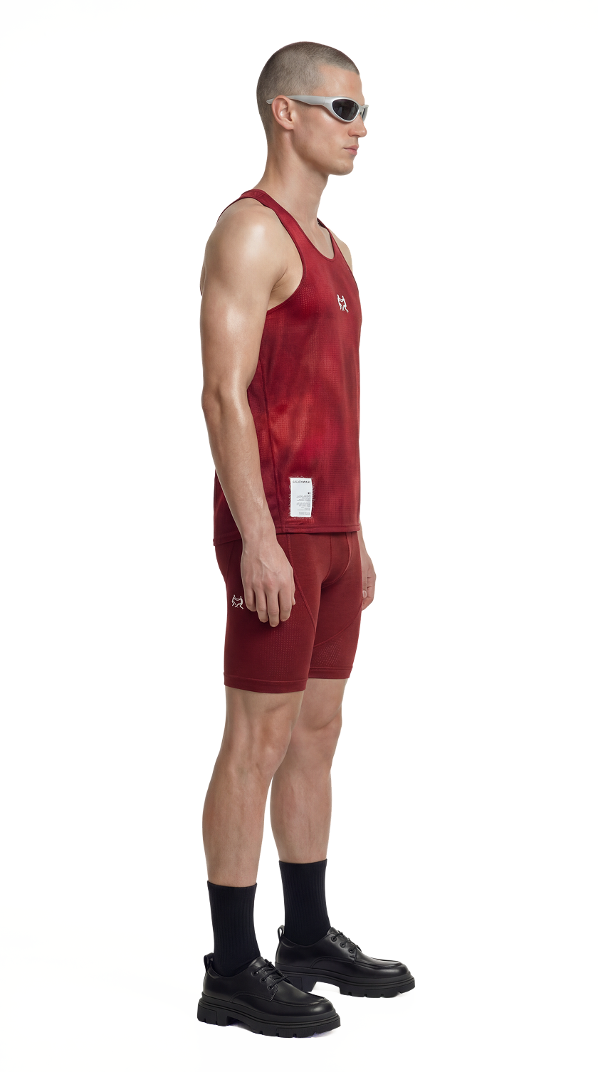 Human Scale X-Ray Singlet — Drop 01 athletic training vest — side view