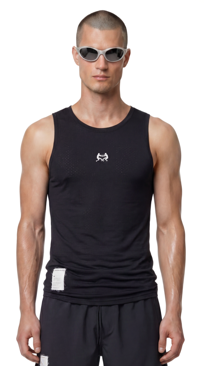 Human Scale X-Ray Vest — Drop 01 lightweight performance vest — detail